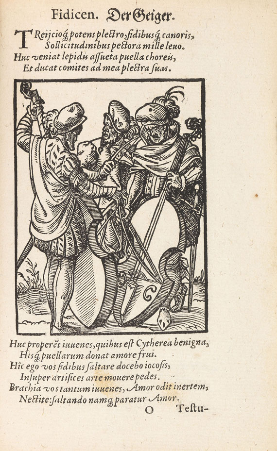 Jost Amman - Schopper, H., De omnibus illiberalibus. 1574 - Weitere Abbildung