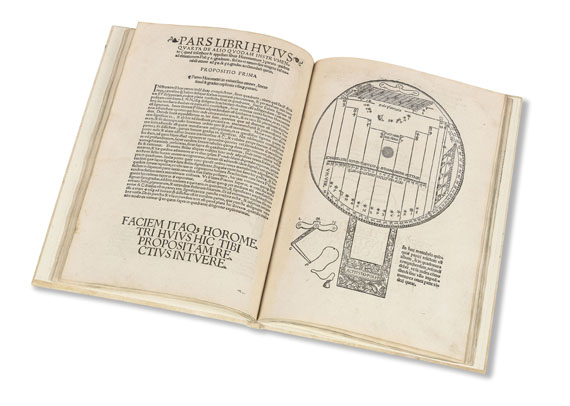 Peter Apian - Quadrans astronomicus. 1532 - Weitere Abbildung