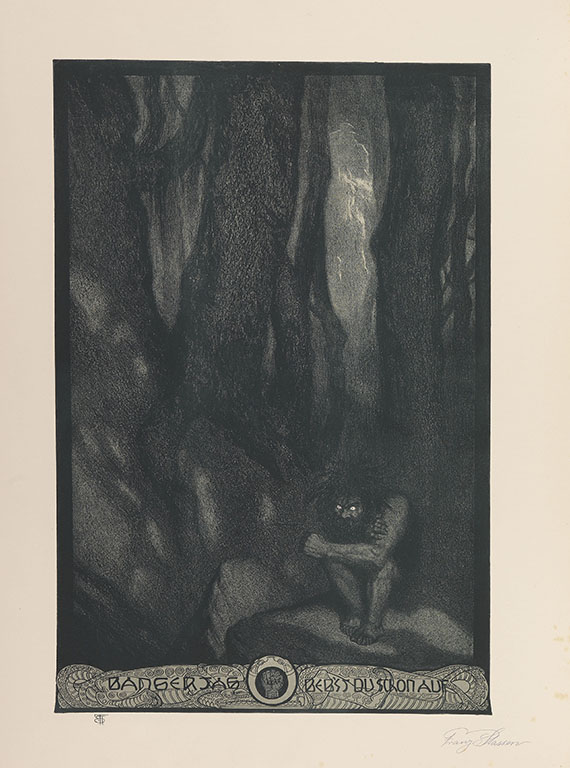 Franz Stassen - Der Ring des Nibelungen. 1914. - Weitere Abbildung