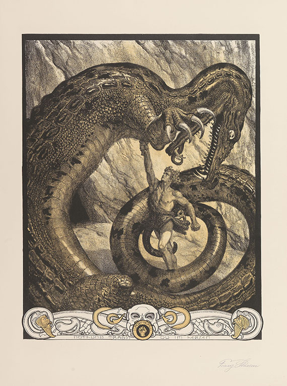 Franz Stassen - Der Ring des Nibelungen. 1914. - Weitere Abbildung