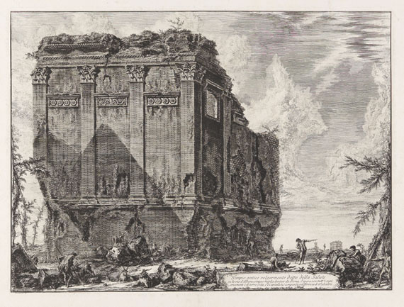 Giovanni Battista Piranesi - Tempio antico volgarmente detto della Salute