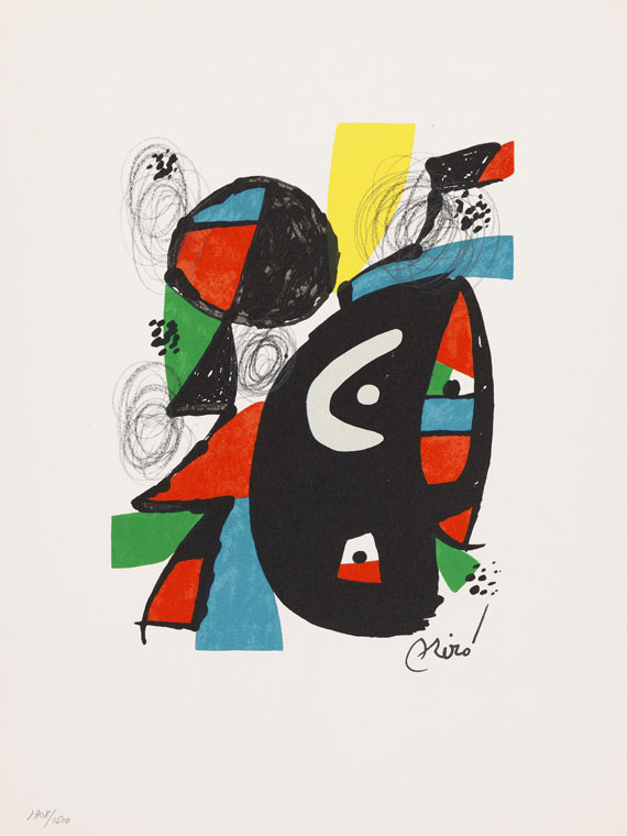 Joan Miró - La Mélodie acide - Weitere Abbildung