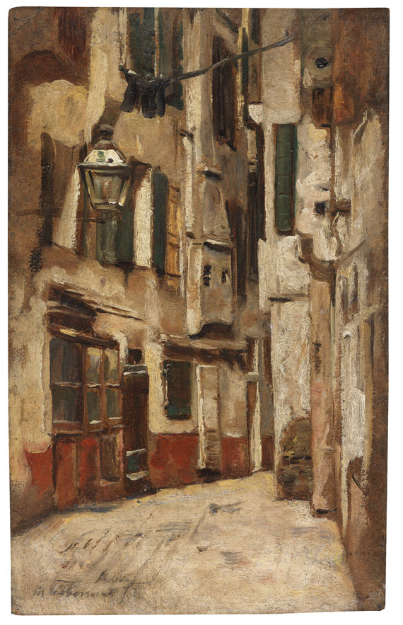 Liebermann - Venezianische Gasse nach rechts