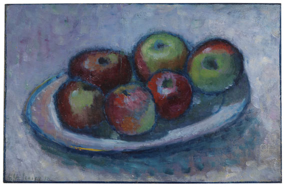 Teller mit Äpfeln..., 1932