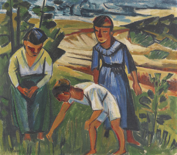 Hermann Max Pechstein - Im Freien