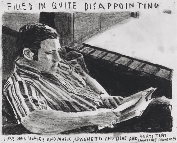 Rinus van de Velde - Konvolut: Without ifs, buts and maybes. Filled in a quite disappointing. Untitled (Frauenhaarfresser) - Weitere Abbildung