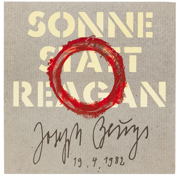 Joseph Beuys - Sonne statt Reagan