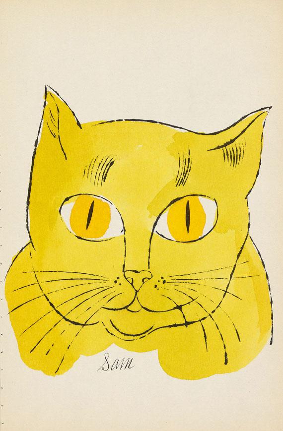 Andy Warhol - 25 Cats name[d] Sam and one Blue Pussy - Weitere Abbildung