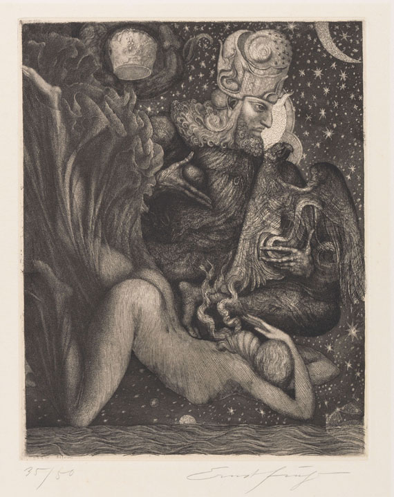 Ernst Fuchs - Esther. Zyklus.