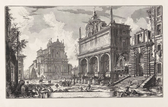 Giovanni Battista Piranesi - Veduta del Castello dell