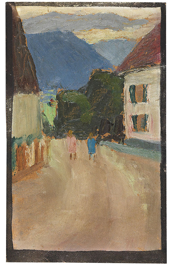 Dorfstraße, 1908