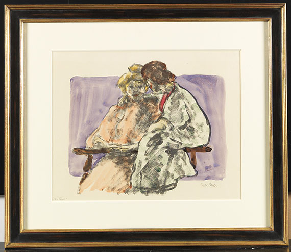 Emil Nolde - Wie Vögel - Rahmenbild