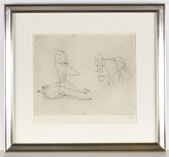 Paul Klee - Was läuft er? - Rahmenbild