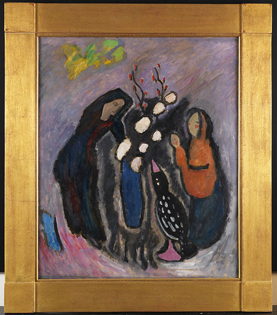 Gabriele Münter - Stillleben im Kreis - Rahmenbild