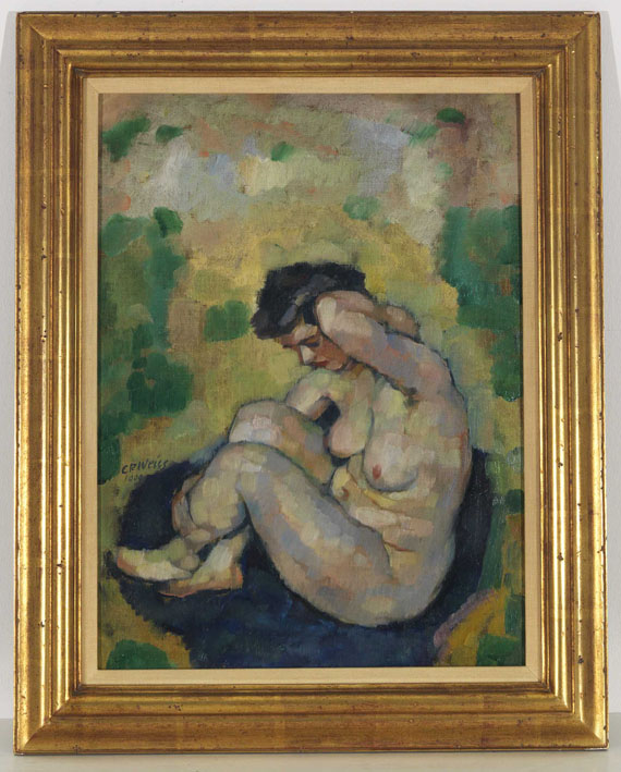 Emil Rudolf Weiss - Akt - Rahmenbild