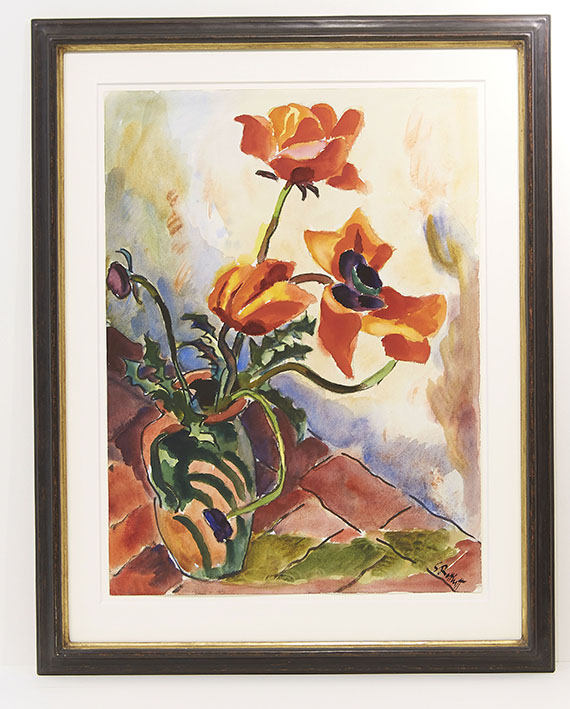 Karl Schmidt-Rottluff - Klatschmohn - Rahmenbild