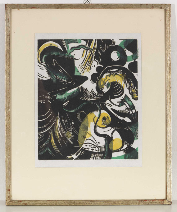 Franz Marc - Schöpfungsgeschichte II - Rahmenbild