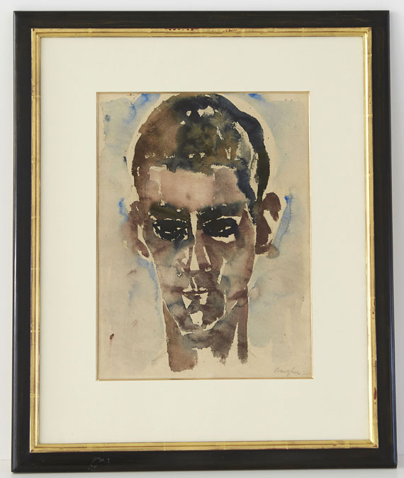 Eduard Bargheer - Süditaliener 2 - Rahmenbild