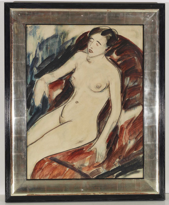 Christian Rohlfs - Akt - Rahmenbild