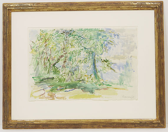 Oskar Kokoschka - Garten - Rahmenbild