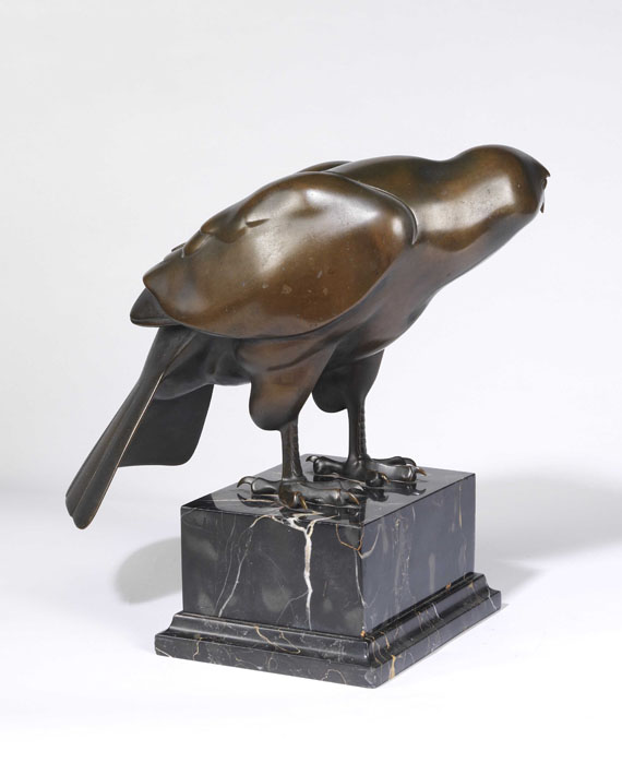 Wilhelm Krieger - Bussard - R&uuml;ckseite