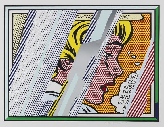 Roy Lichtenstein - Reflections on Girl