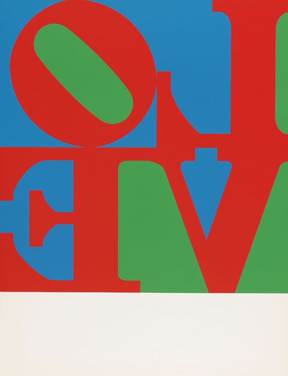 Robert Indiana - Love Wall (Love Frieze) - 4-teilig - Weitere Abbildung