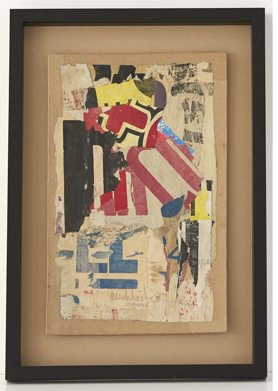 Arthur Aeschbacher - Déchirure - Rahmenbild