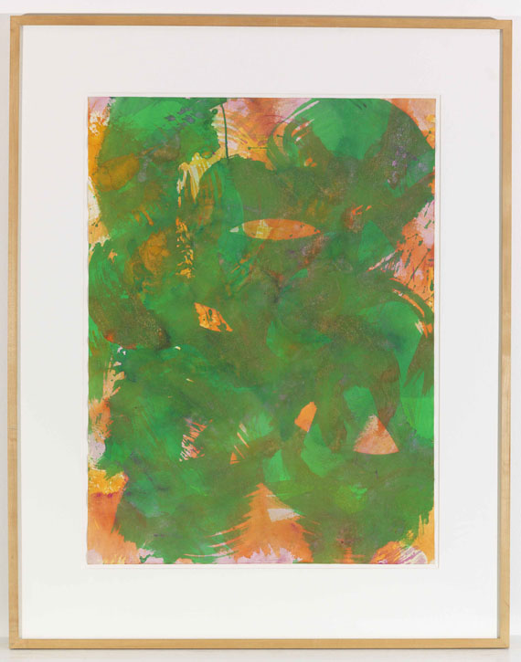 Gotthard Graubner - Ohne Titel - Rahmenbild