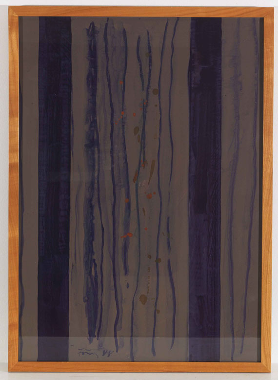 Günther Förg - Ohne Titel - Rahmenbild