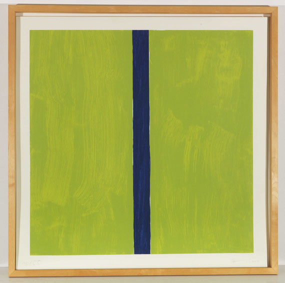 Günther Förg - Kasseler Serie I-IV - Rahmenbild