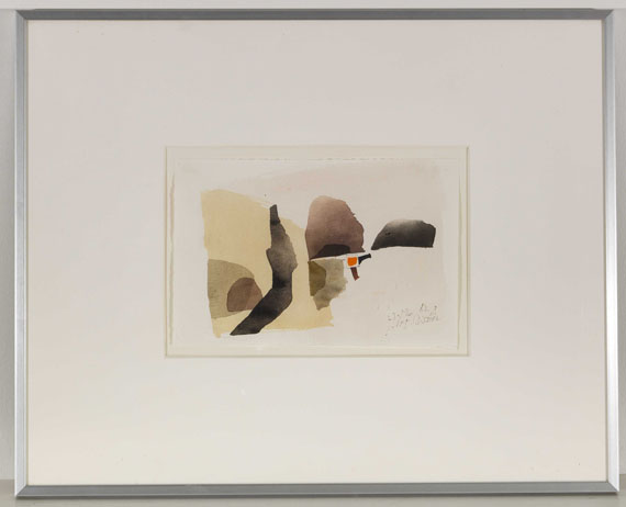 Julius Bissier - 23. Mai 1962 - Rahmenbild