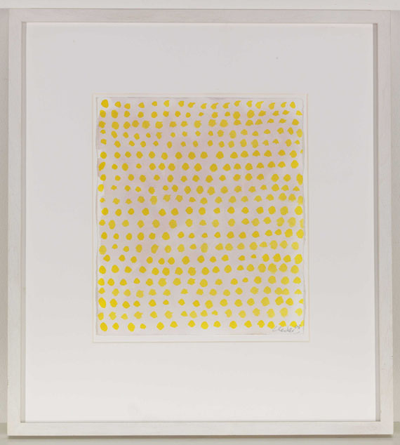 Günther Uecker - Polychrome Reihe - Rahmenbild