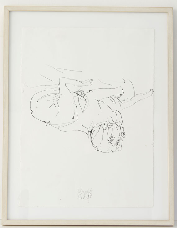 Baselitz - Ohne Titel (Liegender Hund)