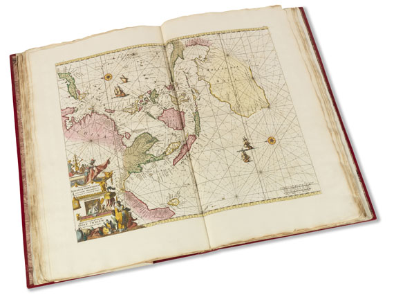 Louis Renard - Atlas de la navigation et du commerce. 1739