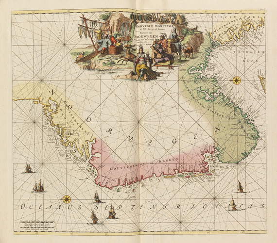 Louis Renard - Atlas de la navigation et du commerce. 1739