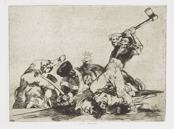 Francisco de Goya - Los desastres de la guerra - Weitere Abbildung