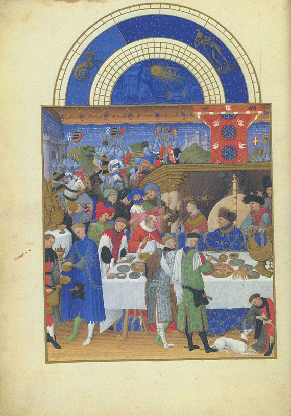 Duc de Berry - Trés riches heures du Duc de Berry. 2 Bde.