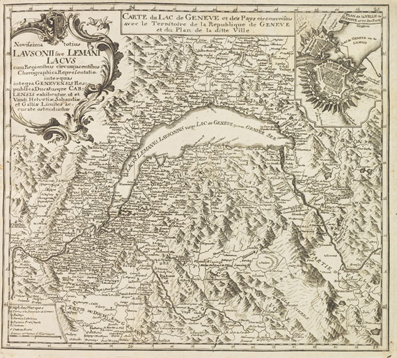  Atlanten - Walser, Gabriel, Schweizerischer Atlas bestehend in 19 Carten.