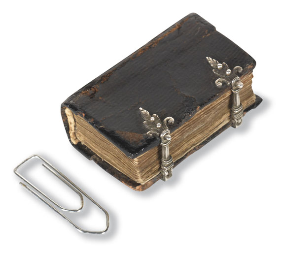 Miniaturbücher - Miniaturbuch, Buch der brüderlichen Bestraffung