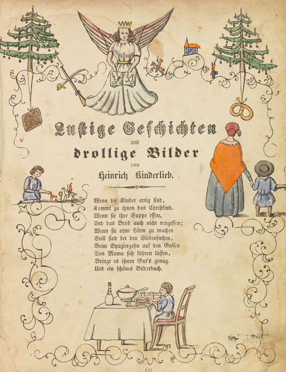 Heinrich Hoffmann - Kinderbuch - Lustige Geschichten - Weitere Abbildung