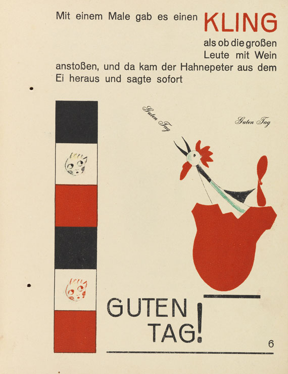 Kurt Schwitters - Hahne Peter - Weitere Abbildung