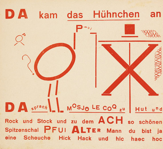 Kurt Schwitters - Die Scheuche