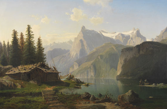 Johannes Bartholomäus Duntze - Am Vierwaldstättersee