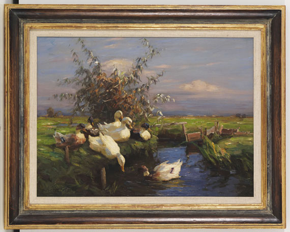 Koester - Sieben Enten am Graben