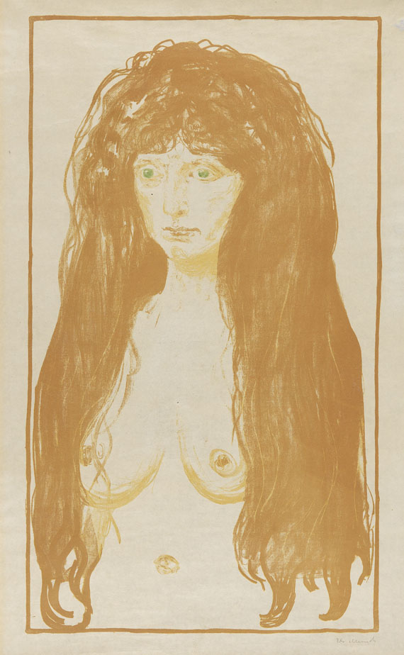 Weib mit rotem Haar..., 1902