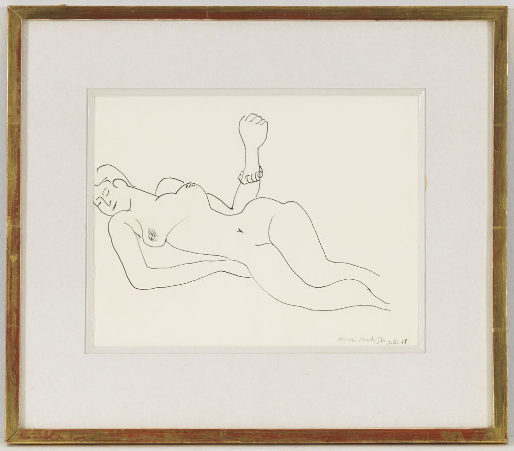 Henri Matisse - Akt - Rahmenbild
