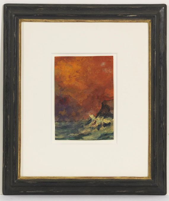 Emil Nolde - Brandung - Rahmenbild