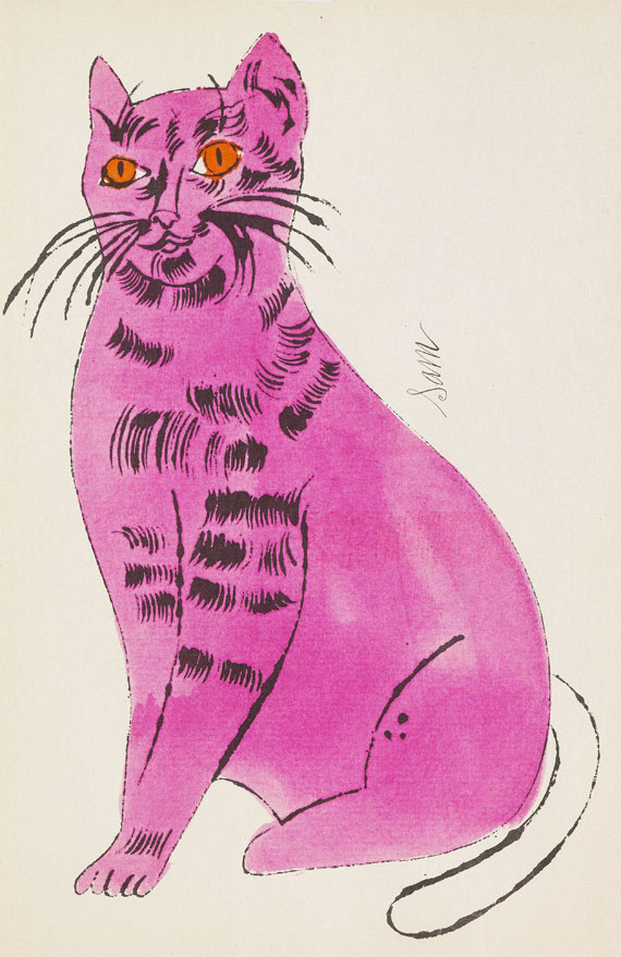 Andy Warhol - 25 Cats name[d] Sam and one Blue Pussy - Weitere Abbildung