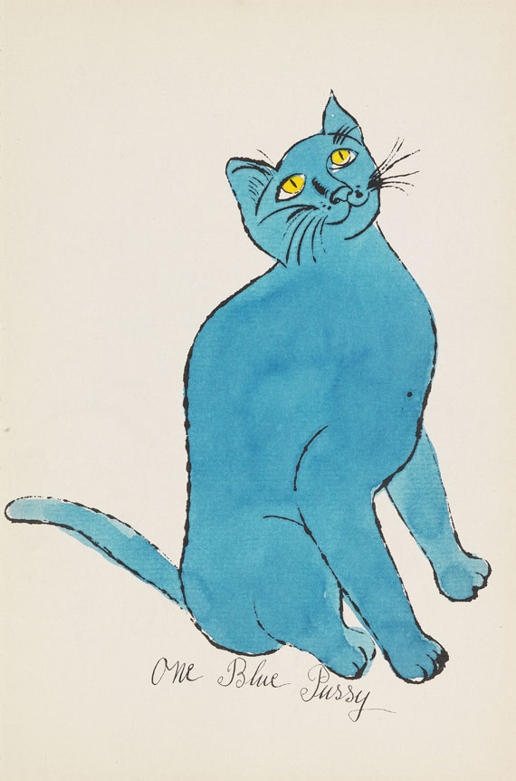 Andy Warhol - 25 Cats name[d] Sam and one Blue Pussy - Weitere Abbildung